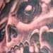 tattoo galleries/ - BIO MECHANICAL SKULL - 14539
